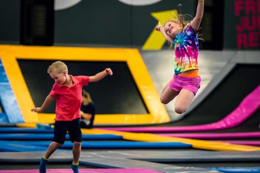 Trampolines & indoor adventure at BOUNCE in Keysborough.