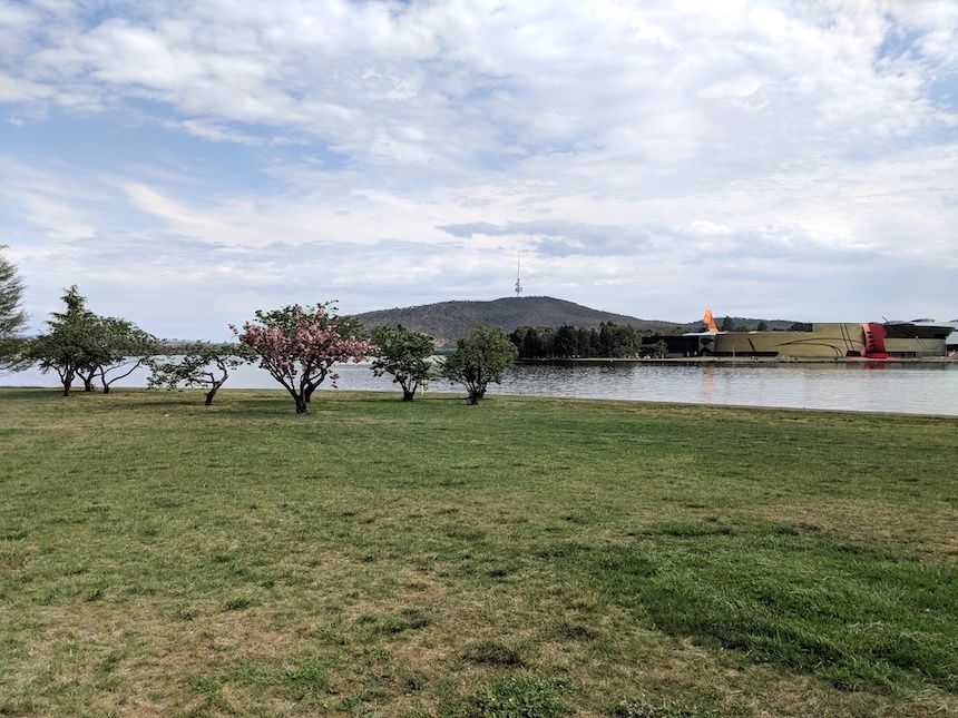 Nara Peace Park at Lennox Gardens, Canberra.