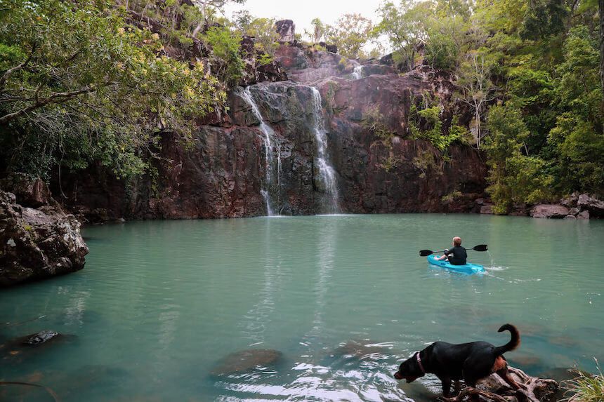 Cedar Creek Falls is one of the best waterfalls in Queensland.