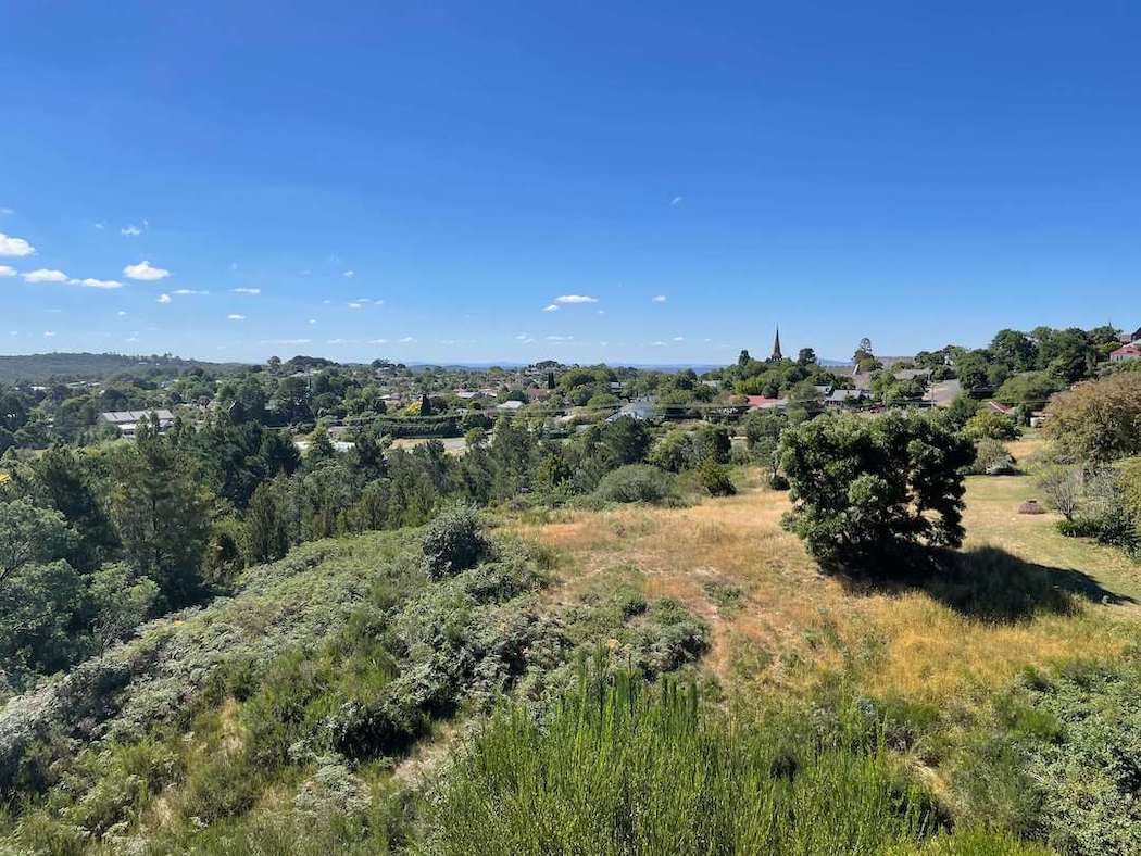 Great views of Daylesford from Thomas' Lookout.