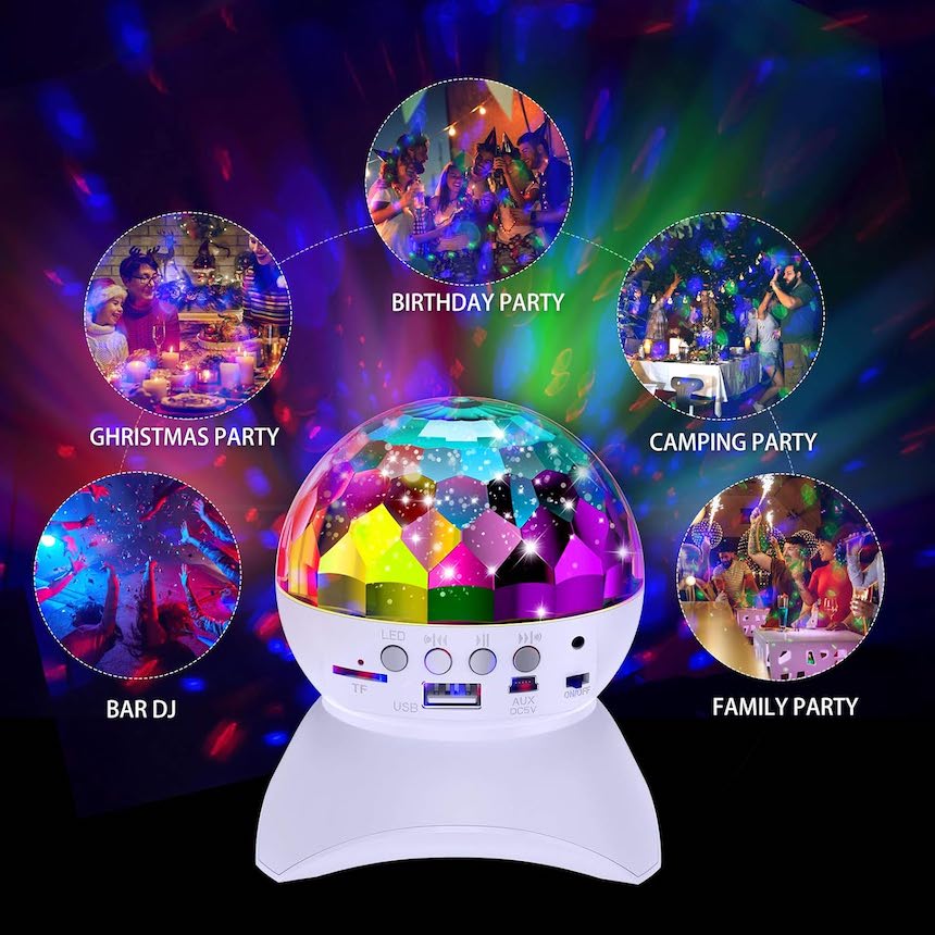 Disco Ball Light Show Speaker.