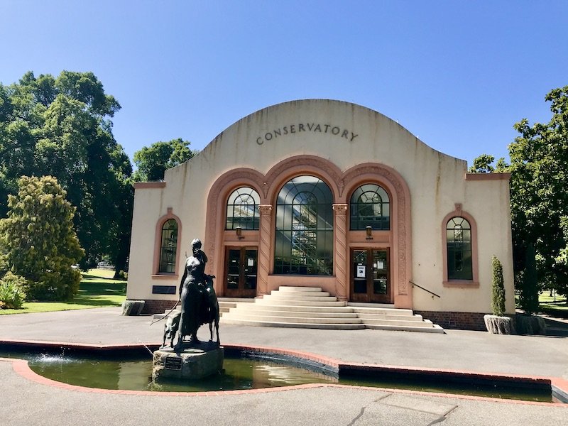 One of the best botanical gardens in Melbourne: Fitzroy Gardens, Conservatory.