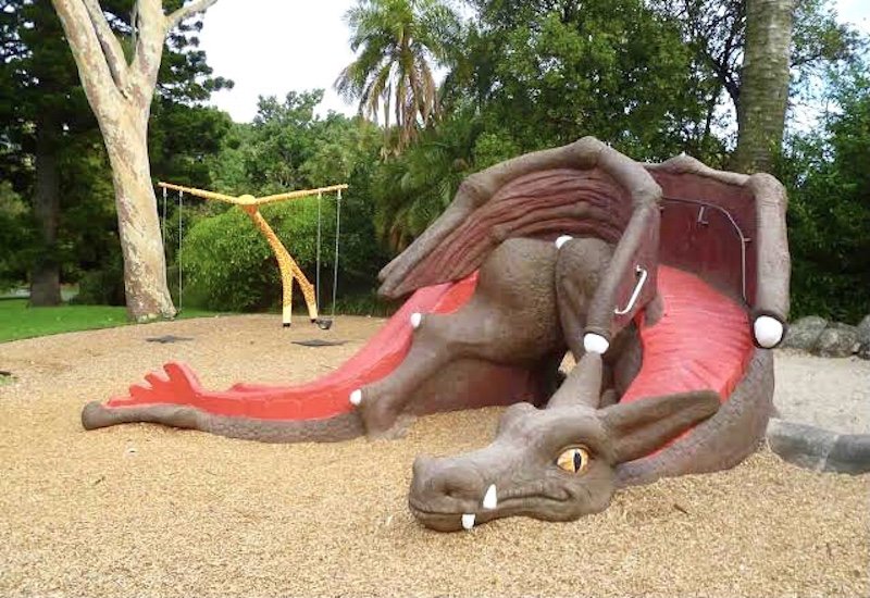 Melbourne Fitzroy Gardens Playground.