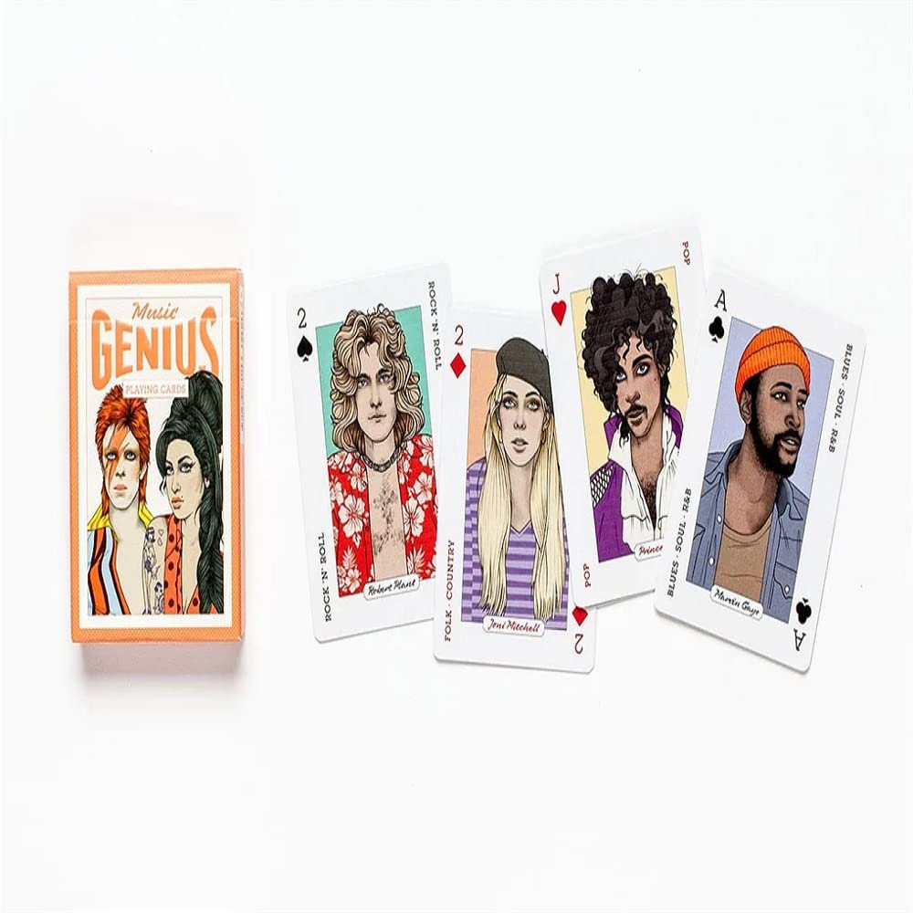 Genius Music Playing Cards.