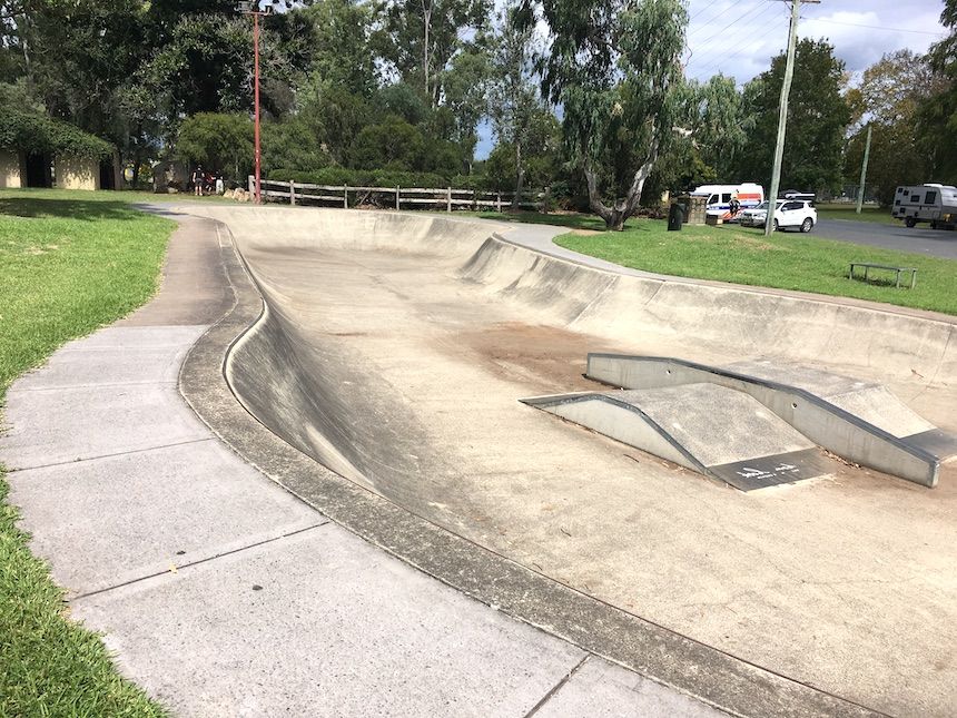 Gloucester skatepark at Billabong Park.