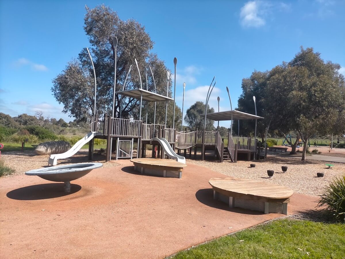 Golden Sun Moth Park Playground in Melbourne North. Photo by Bishnu Poudel, Google Maps.