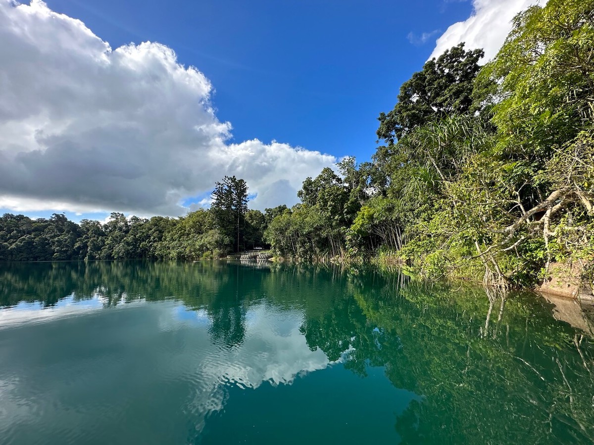 The beautiful Lake Eacham.