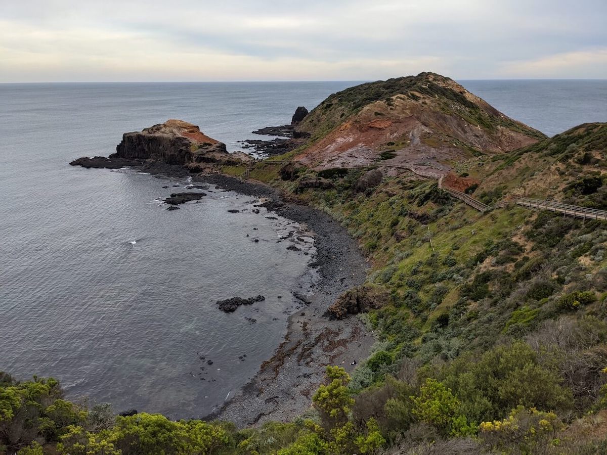 Cape Schanck Lighthouse Reserve View.