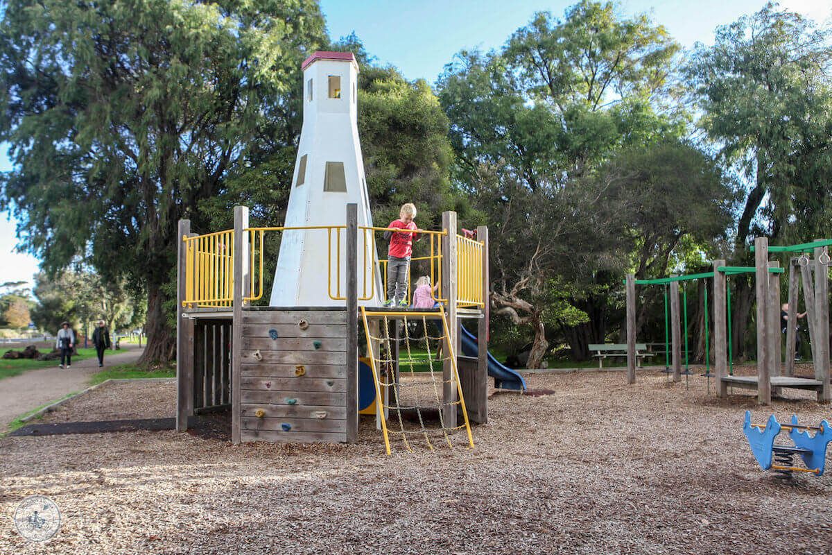 Lighthouse Playground in Mornington Peninsula.