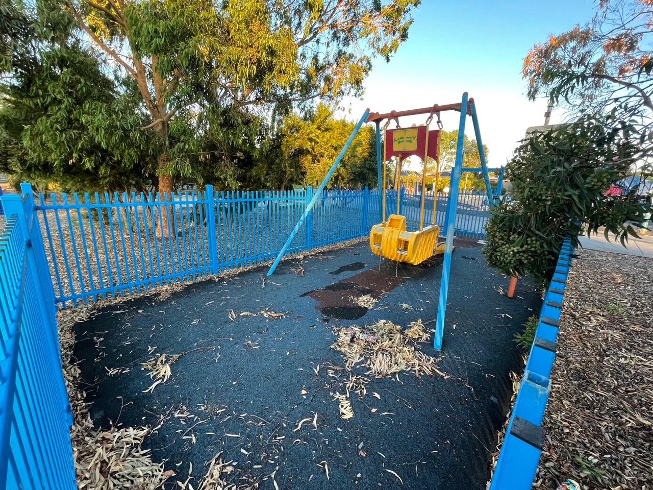 Liberty swings @ Rocket Playground, Ray Bastin Reserve, Narre Warren VIC.