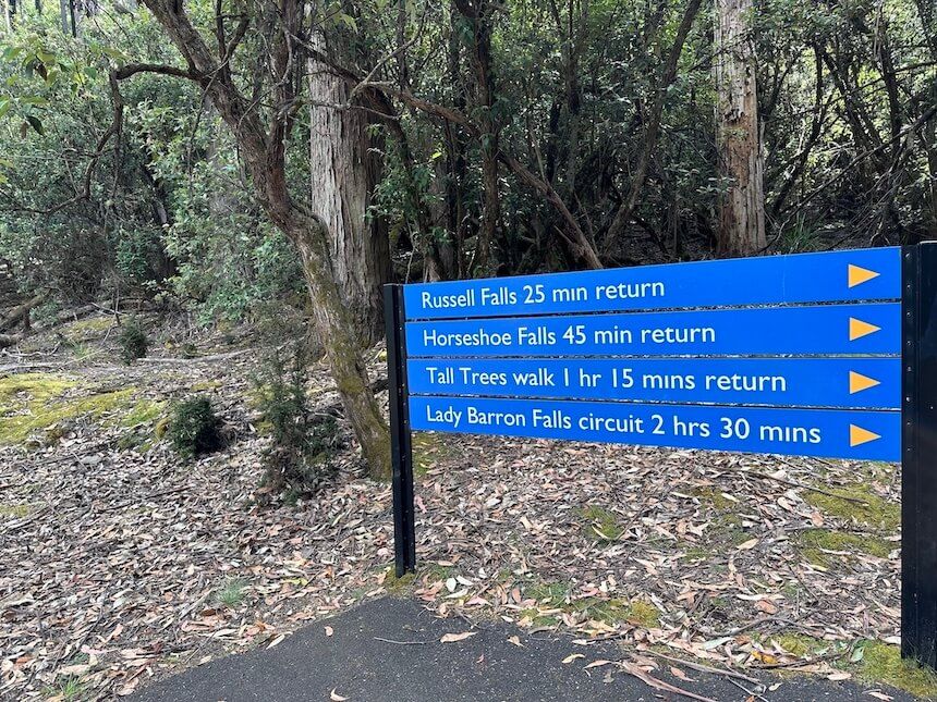 Mount Field National Park, Three Falls Circuit, Tasmania.