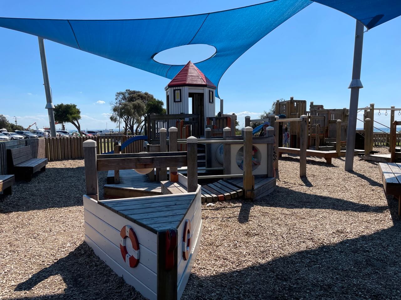 Rye’s Up! Rye Foreshore Community Playground, Mornington Peninsula, Photo by Kerbray.