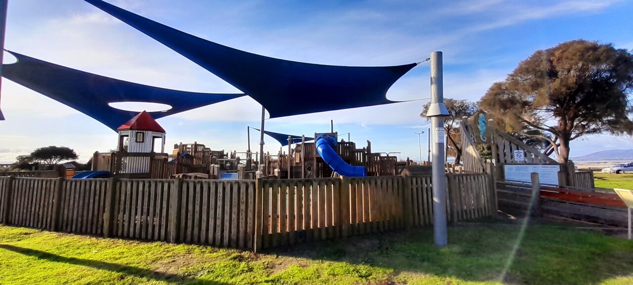 Rye Foreshore Community Playground. Photo by Lauren Grogan, Google Maps.