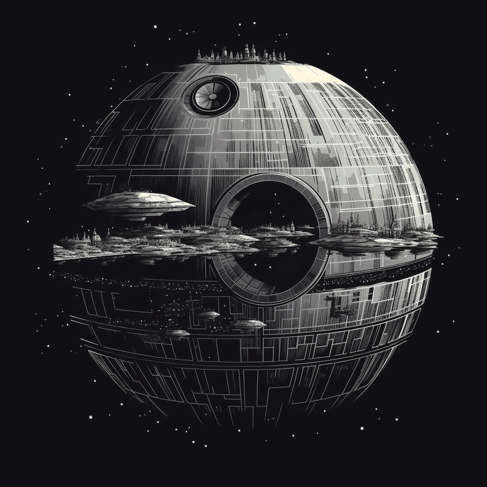 Death Star - Star Wars.