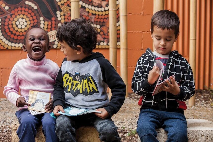 Kids will enjoy multiple story boards & fun indoor activities @ the State Library, South Australia.