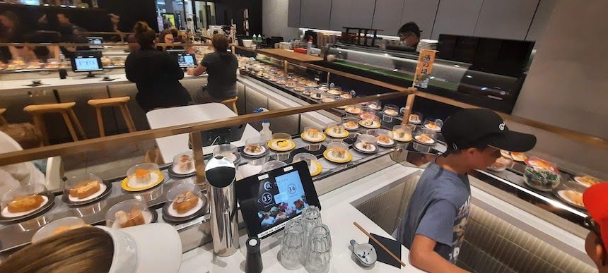 Sushi Train Melbourne Central: Makoto.