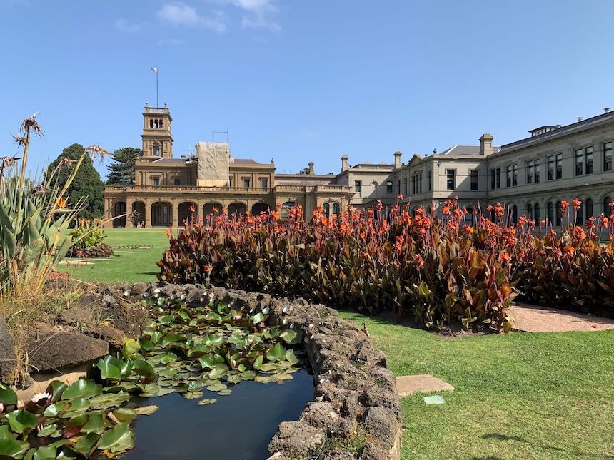 Werribee Park Mansion.