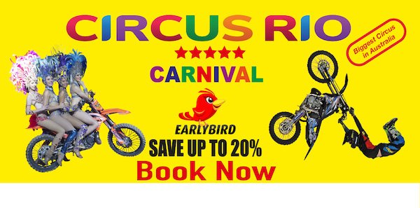 Whats on school term 2024 Canberra: Circus Rio