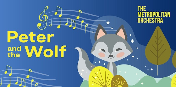 Family events in Sydney in October 2024: Peter & the Wolf by The Metropolitan Orchestra