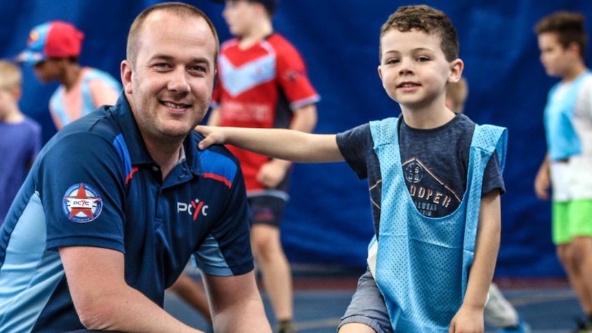 Indoor school holiday activities in the City of Sydney at PCYC Glebe.