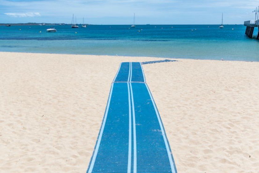 Wheelchair Accessible Beach In Mount Martha